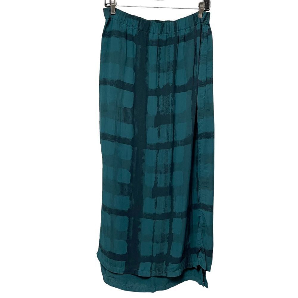 Risona Grid Pattern Midi Skirt M/L - image 4